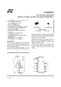 浏览型号74VHC541的Datasheet PDF文件第1页
