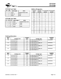 浏览型号CY7C166-20VC的Datasheet PDF文件第7页
