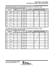 浏览型号SN74LV4066AD的Datasheet PDF文件第5页