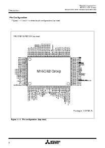 浏览型号M30622MC-166FP的Datasheet PDF文件第2页