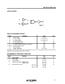 浏览型号M74HC266F1R的Datasheet PDF文件第3页