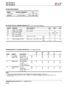 浏览型号IS61SP25618-166TQ的Datasheet PDF文件第7页