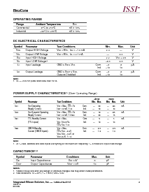 浏览型号IS62C256-70T的Datasheet PDF文件第3页