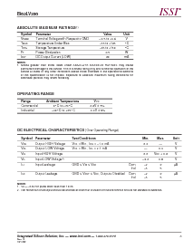 浏览型号IS62LV256-70T的Datasheet PDF文件第3页