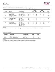 浏览型号IS62LV256-70T的Datasheet PDF文件第4页