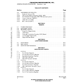 浏览型号68HC05JB3的Datasheet PDF文件第4页