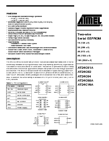 浏览型号AT24C16A-10PI-2.7的Datasheet PDF文件第1页