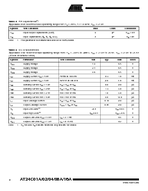 浏览型号AT24C16A-10PI-2.7的Datasheet PDF文件第4页