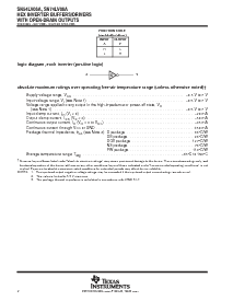浏览型号SN74LV06ADGVR的Datasheet PDF文件第2页