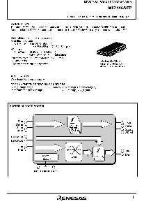 浏览型号M62446AFP的Datasheet PDF文件第2页