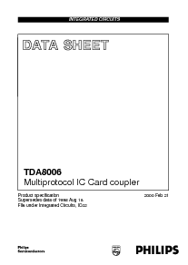 浏览型号TDA8006AH/C1的Datasheet PDF文件第1页