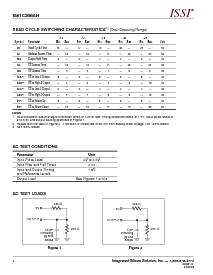 浏览型号IS61C256AH-15T的Datasheet PDF文件第4页