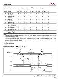 浏览型号IS61C256AH-15T的Datasheet PDF文件第6页