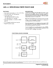 浏览型号IC61C256AH-12J的Datasheet PDF文件第2页