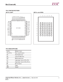 浏览型号IS61LV25616AL-12T的Datasheet PDF文件第3页