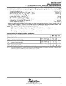 浏览型号SN74CB3Q3306APWR的Datasheet PDF文件第3页