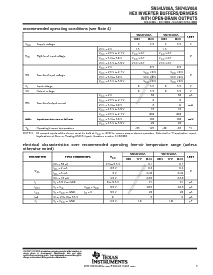 浏览型号SN74LV06APWE4的Datasheet PDF文件第3页