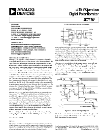 浏览型号AD7376AR100的Datasheet PDF文件第1页