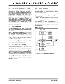 浏览型号93LC46AT-E/MSG的Datasheet PDF文件第5页