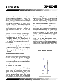 浏览型号ST16C2550CJ44的Datasheet PDF文件第10页