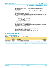 浏览型号SC16C550的Datasheet PDF文件第2页