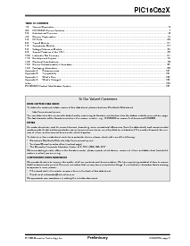 浏览型号PIC16C622-20I/SS的Datasheet PDF文件第3页