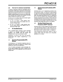 浏览型号PIC16C715-20I/SO的Datasheet PDF文件第5页