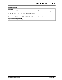 浏览型号TC1426COA的Datasheet PDF文件第11页