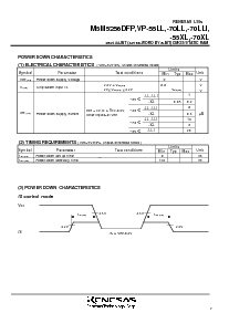 浏览型号M5M5256DFP-70XL的Datasheet PDF文件第7页