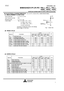 浏览型号M5M5256DRV-45LL的Datasheet PDF文件第4页