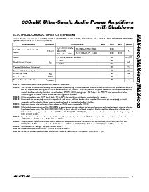 浏览型号MAX4366EUA的Datasheet PDF文件第3页