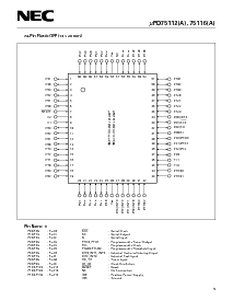 浏览型号UPD75116GFA的Datasheet PDF文件第5页