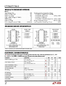 浏览型号LT1766IFE的Datasheet PDF文件第2页