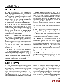 浏览型号LT1766IFE的Datasheet PDF文件第6页