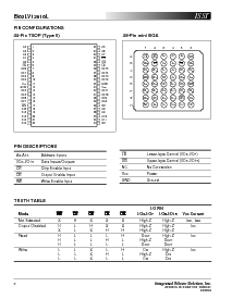 浏览型号IS62LV12816L-100TI的Datasheet PDF文件第2页