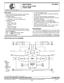 浏览型号IDT7006L35PF的Datasheet PDF文件第1页