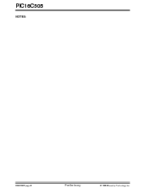 浏览型号PIC16LC505T-04I/SL的Datasheet PDF文件第6页