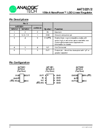浏览型号AAT3221IJS-33-T1的Datasheet PDF文件第2页