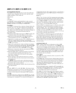 浏览型号ADSP-2171KS-104的Datasheet PDF文件第6页