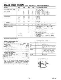 浏览型号ADM709RAN的Datasheet PDF文件第2页