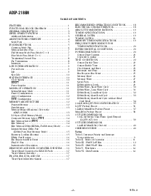 浏览型号ADSP-2186MBST-266的Datasheet PDF文件第2页