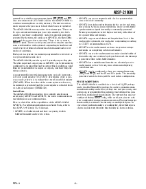 浏览型号ADSP-2186MBST-266的Datasheet PDF文件第5页