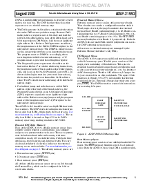 浏览型号ADSP-21992YST的Datasheet PDF文件第5页