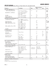 浏览型号AD8092AR的Datasheet PDF文件第3页