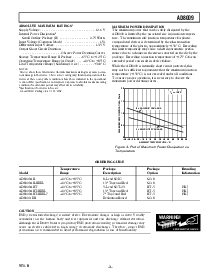 浏览型号AD8009的Datasheet PDF文件第3页
