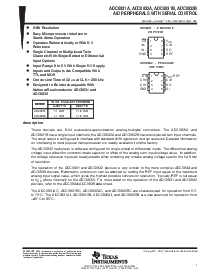 浏览型号ADC0832CCWM的Datasheet PDF文件第1页