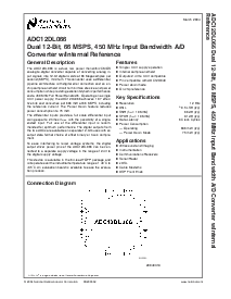 浏览型号ADC12DL066的Datasheet PDF文件第1页