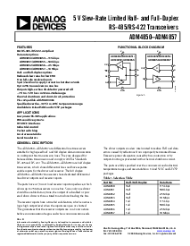 浏览型号ADM4852AR-REEL的Datasheet PDF文件第1页