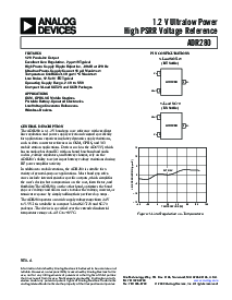 浏览型号ADR280ART-R2的Datasheet PDF文件第1页