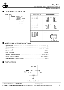 浏览型号AIC1641-33CW的Datasheet PDF文件第2页
